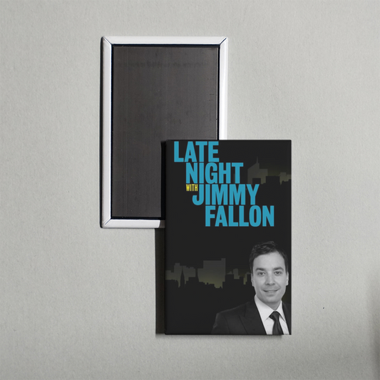 Late Night with Jimmy Fallon TV Show Fridge Magnet