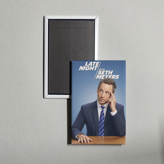 Late Night with Seth Meyers TV Show Fridge Magnet