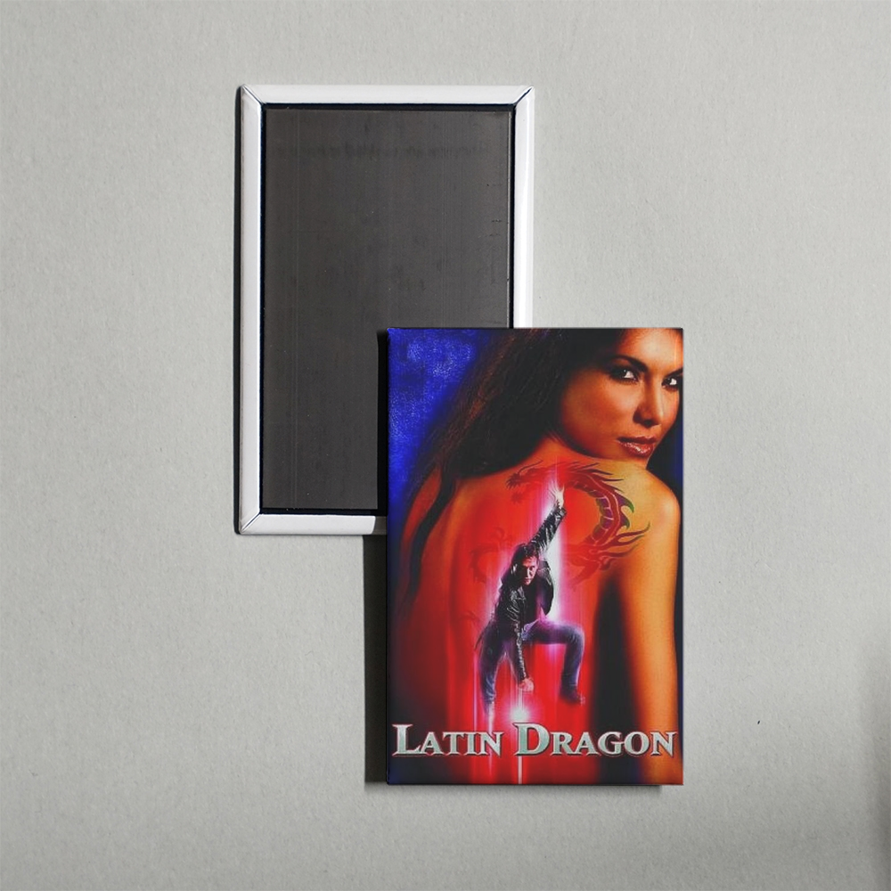 Latin Dragon Mini Movie Fridge Magnet