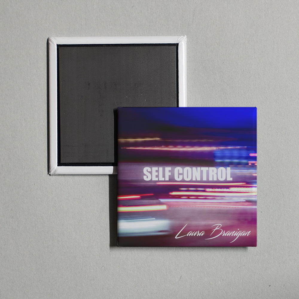 Laura Branigan - Self Control Album Cover Fridge Magnet