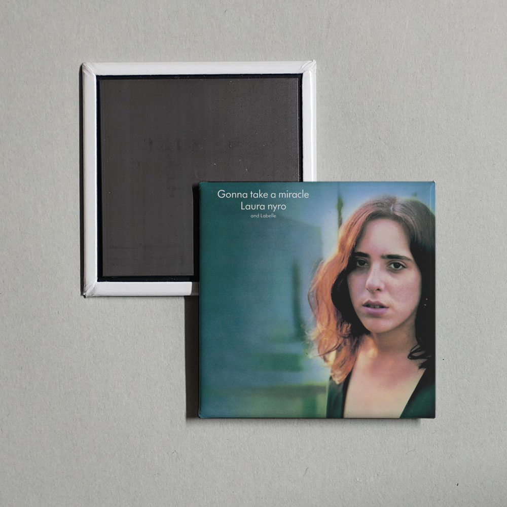 Laura Nyro - Gonna Take A Miracle Album Cover Fridge Magnet
