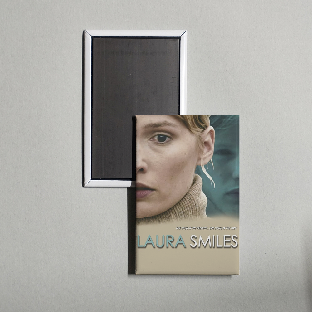 Laura Smiles Mini Movie Fridge Magnet