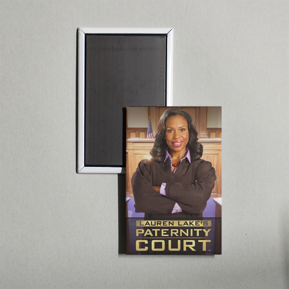 Lauren Lake's Paternity Court TV Show Fridge Magnet