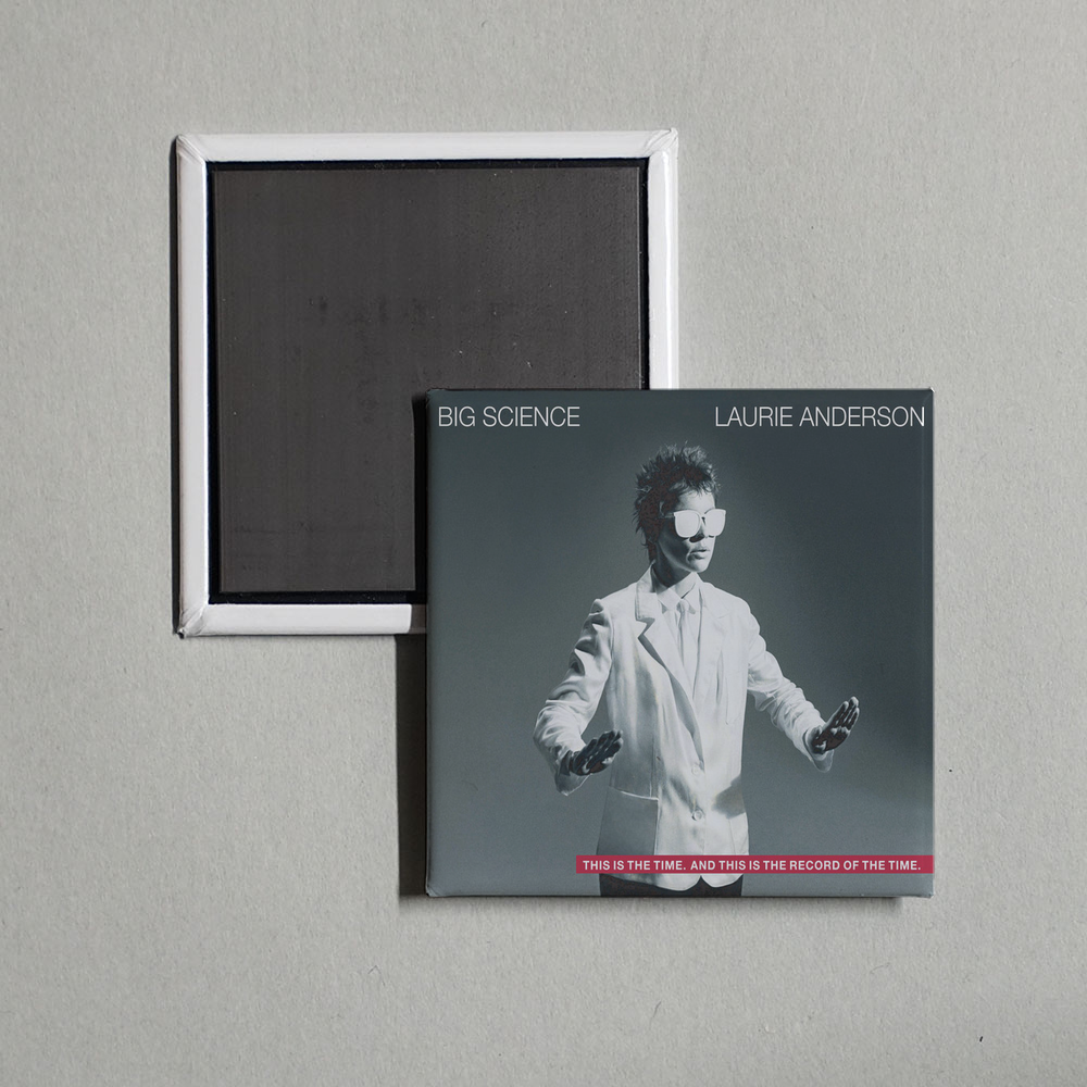 Laurie Anderson - Big Science Album Cover Fridge Magnet