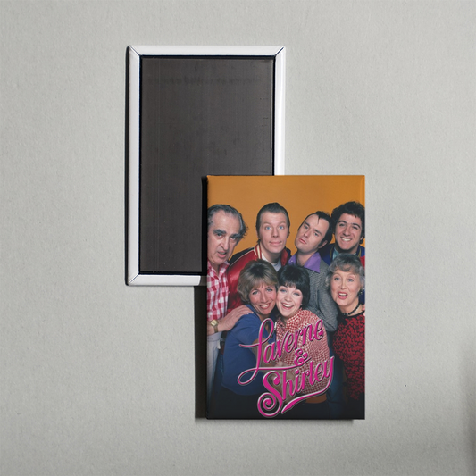 Laverne & Shirley TV Show Fridge Magnet