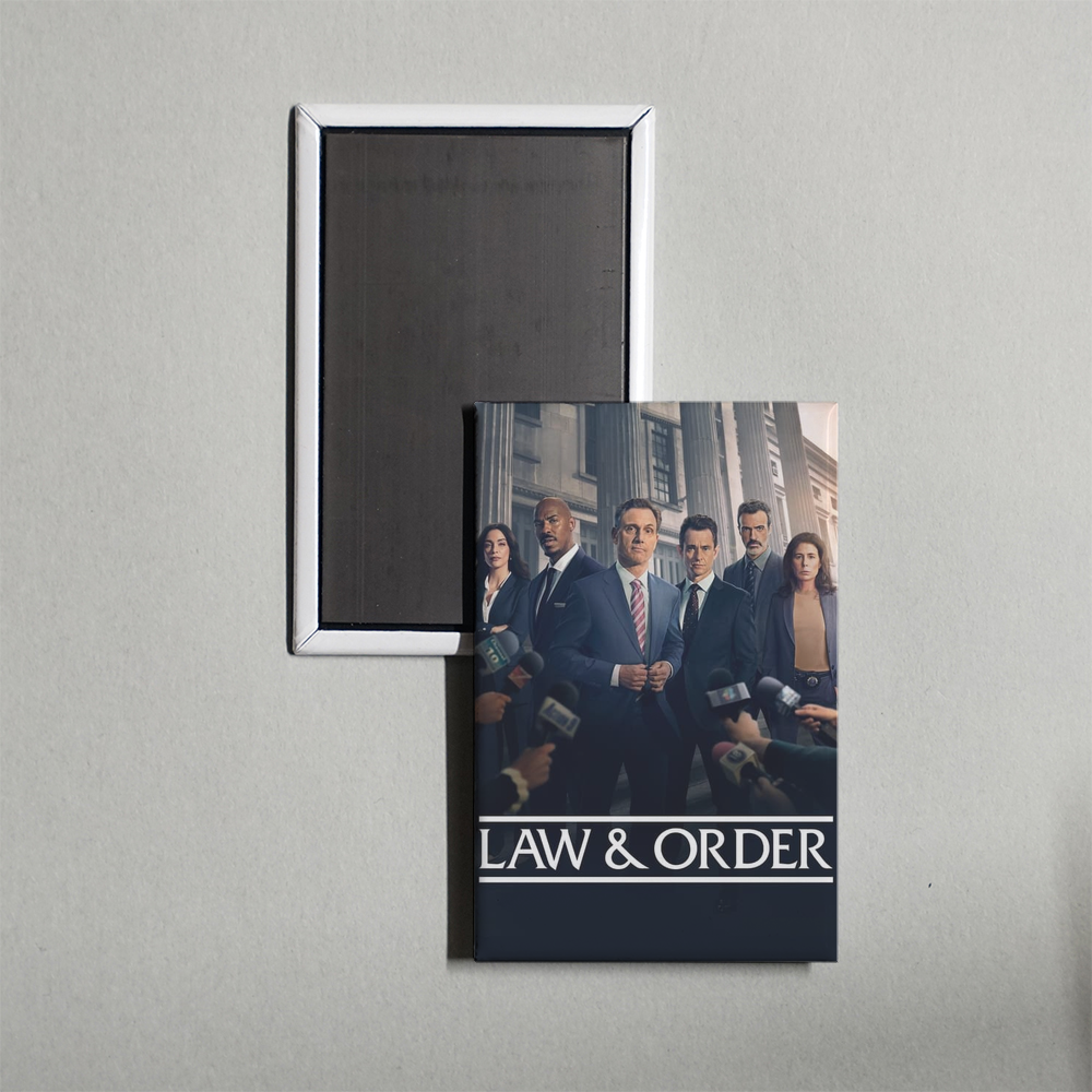 Law & Order TV Show Fridge Magnet