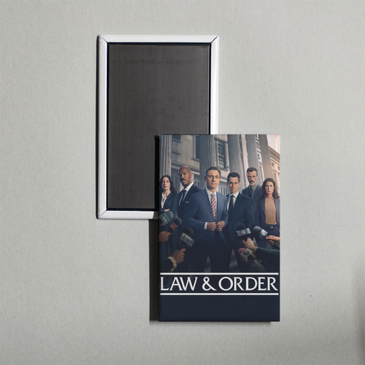 Law & Order TV Show Fridge Magnet