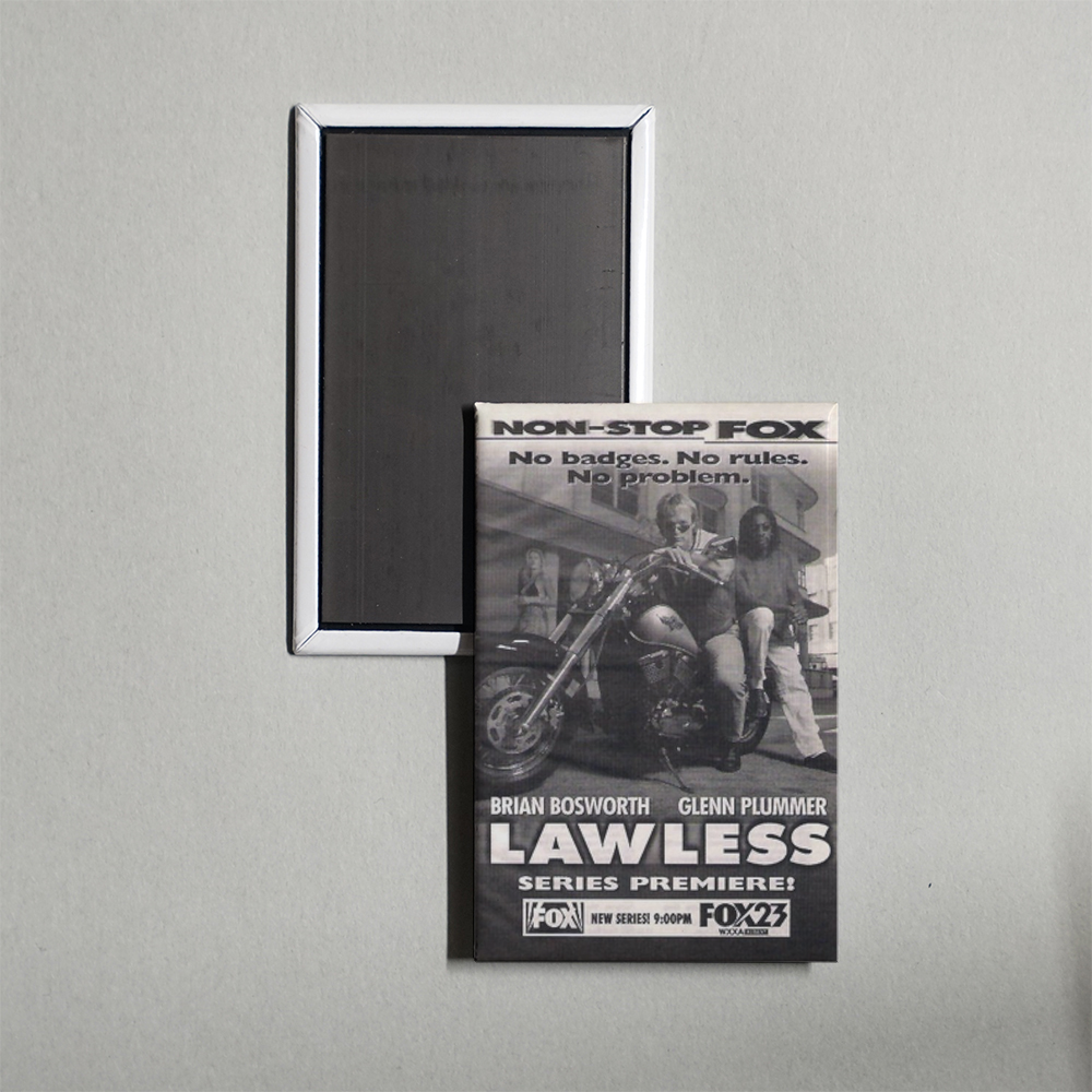 Lawless TV Show Fridge Magnet