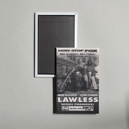 Lawless TV Show Fridge Magnet