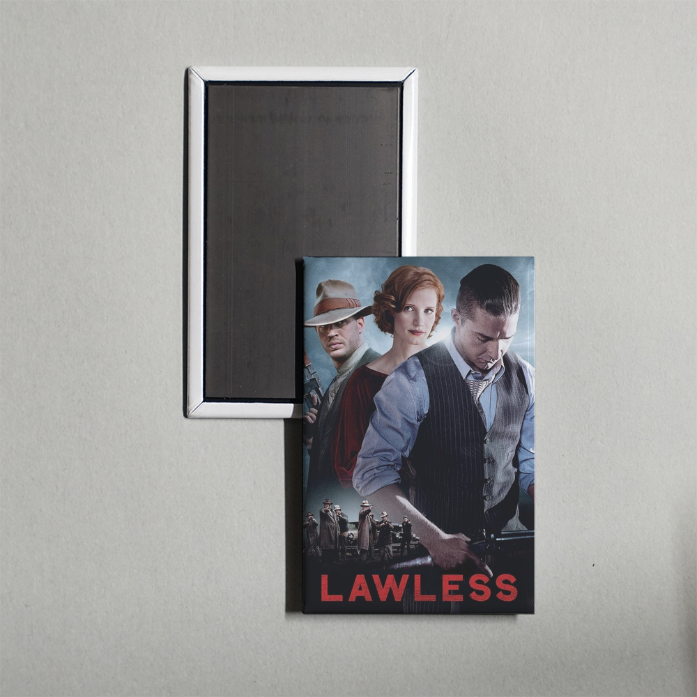 Lawless Mini Movie Fridge Magnet