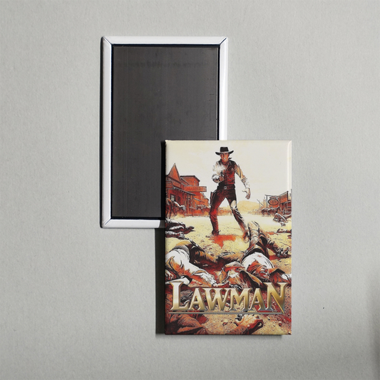 Lawman Mini Movie Fridge Magnet