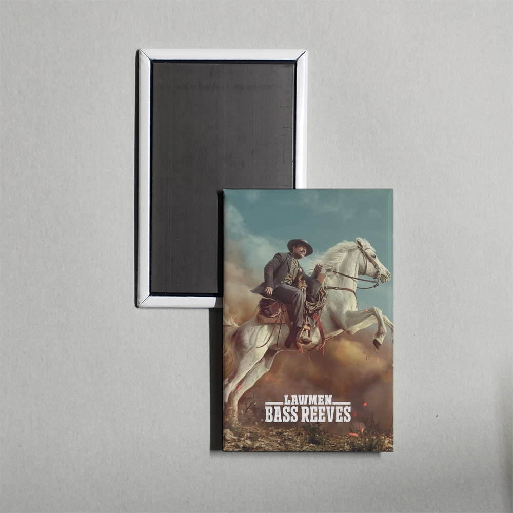 Lawmen Bass Reeves TV Show Fridge Magnet