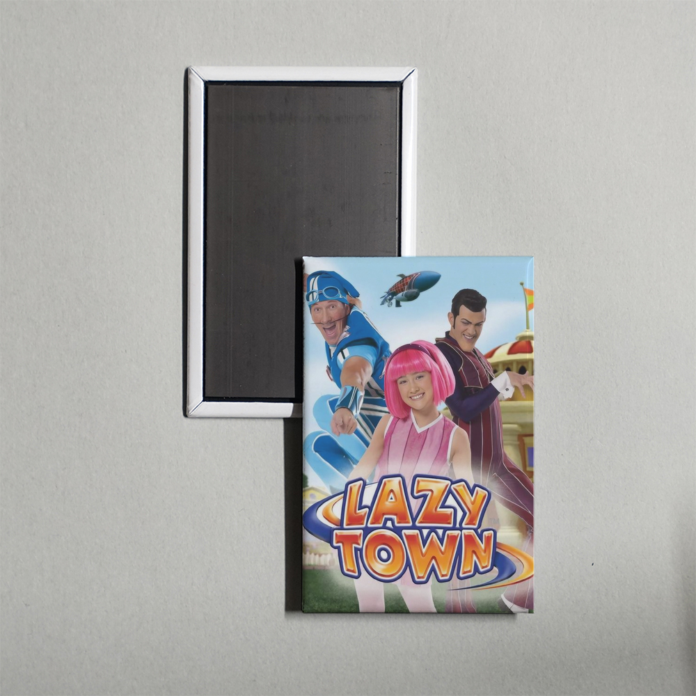 LazyTown TV Show Fridge Magnet