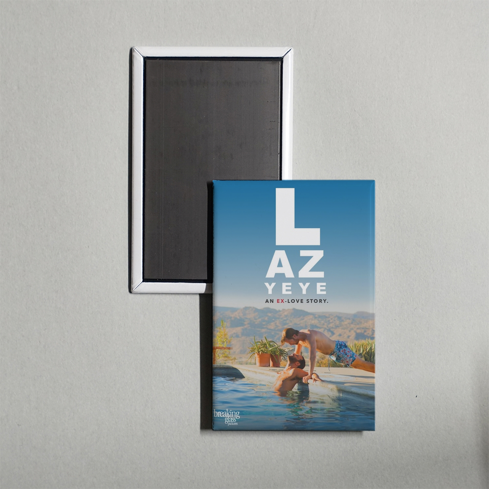 Lazy Eye Mini Movie Fridge Magnet