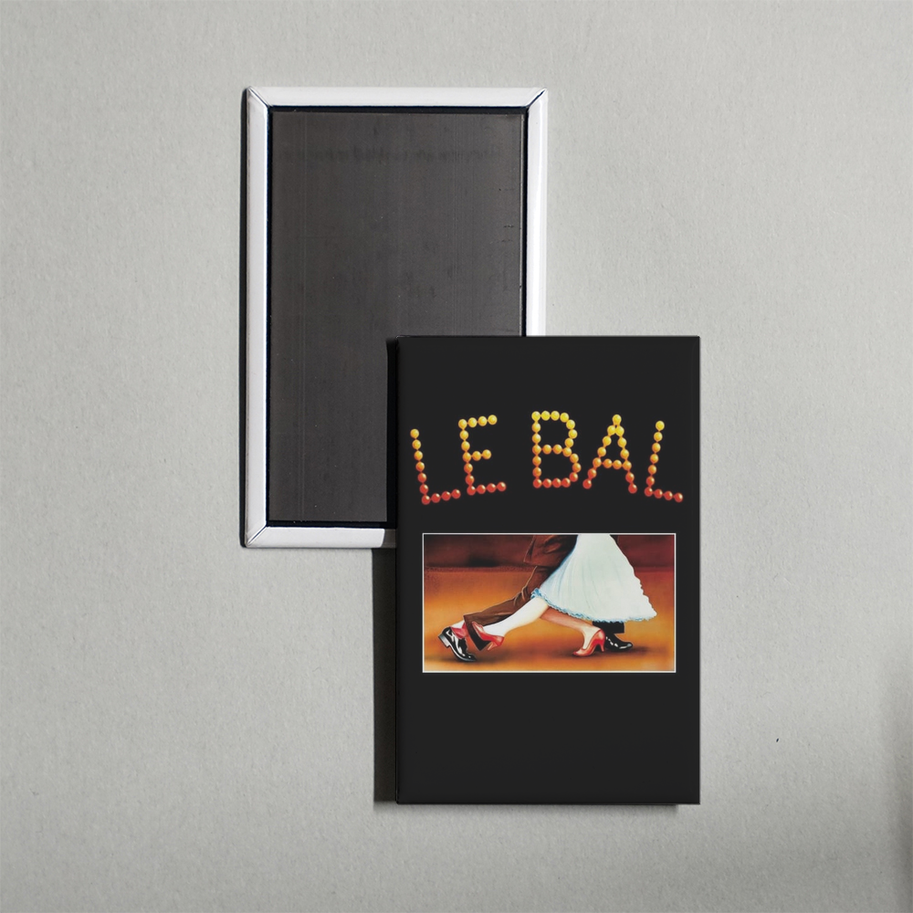 Le Bal Mini Movie Fridge Magnet