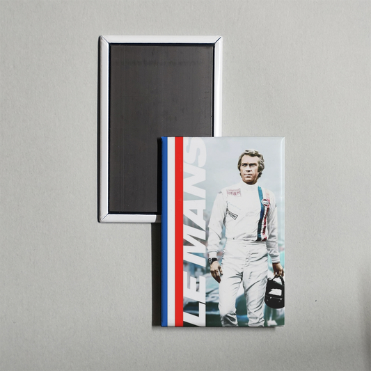Le Mans Mini Movie Fridge Magnet