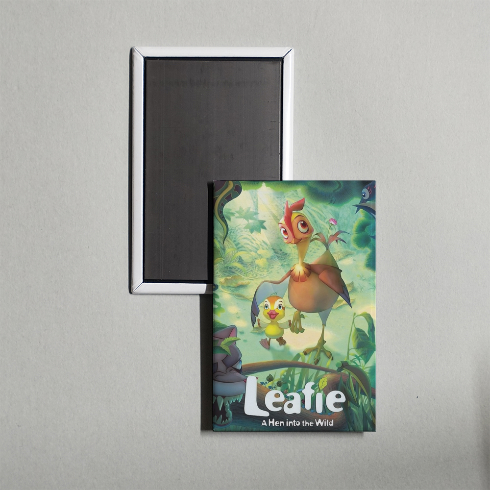 Leafie, a Hen Into the Wild Mini Movie Fridge Magnet