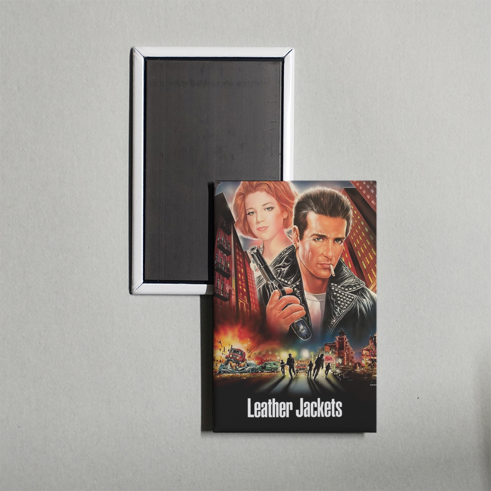 Leather Jackets Mini Movie Fridge Magnet