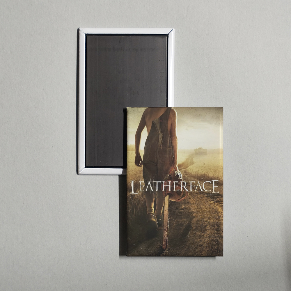 Leatherface Mini Movie Fridge Magnet