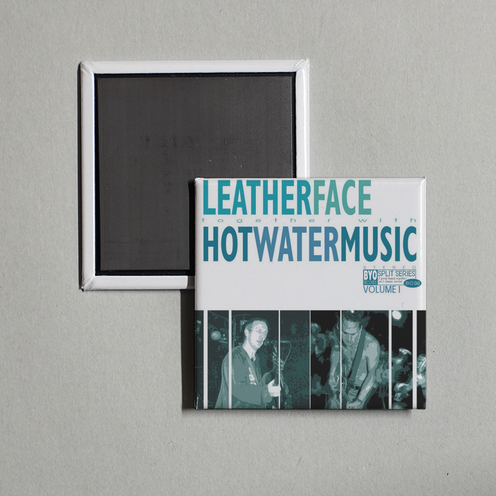 Leatherface - BYO Split Series Vol. 1 Album Cover Fridge Magnet