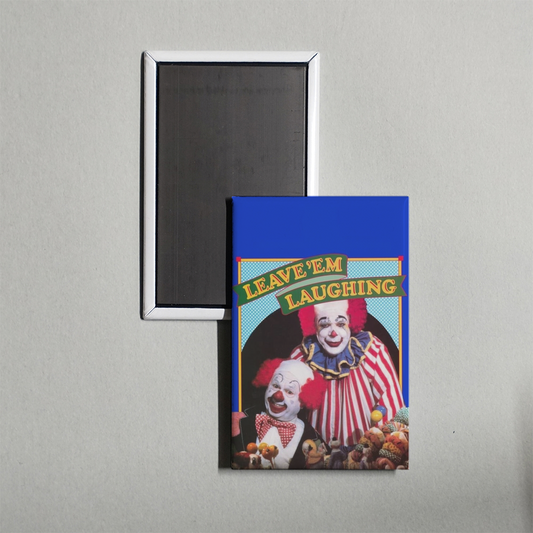 Leave 'Em Laughing Mini Movie Fridge Magnet