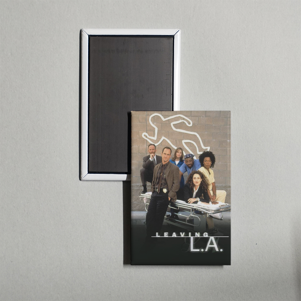Leaving L.A. TV Show Fridge Magnet