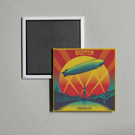 Led Zeppelin - Celebration Day Album Cover Fridge Magnet