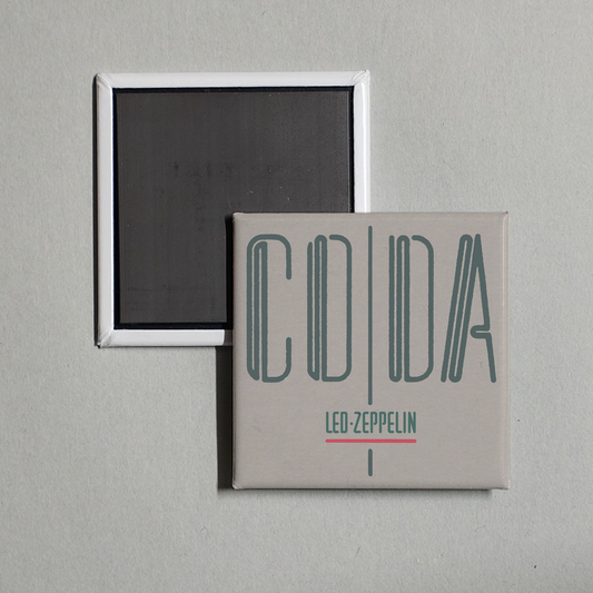 Led Zeppelin - Coda (Remaster) Album Cover Fridge Magnet
