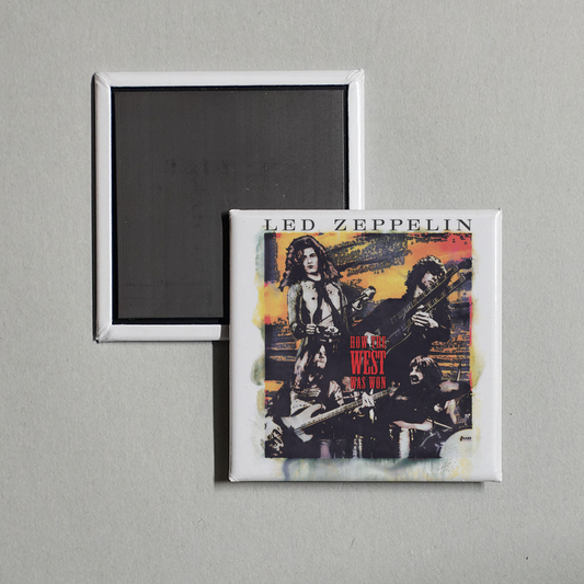Led Zeppelin - How the West Was Won (Remaster) Album Cover Fridge Magnet