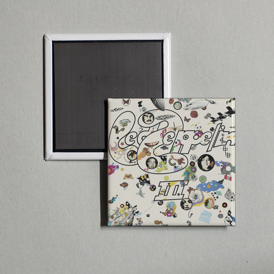 Led Zeppelin - Led Zeppelin III (Remaster) Album Cover Fridge Magnet