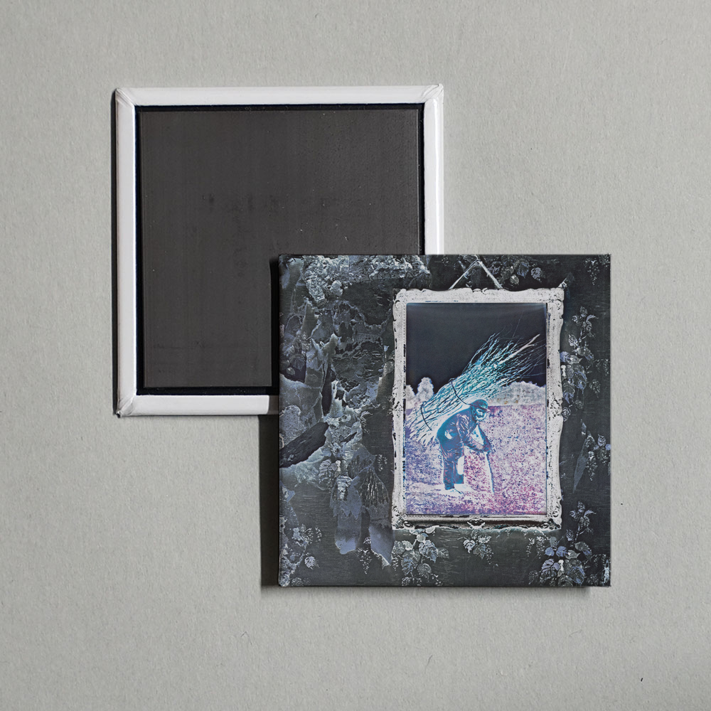 Led Zeppelin - Led Zeppelin IV (Deluxe Edition) Album Cover Fridge Magnet