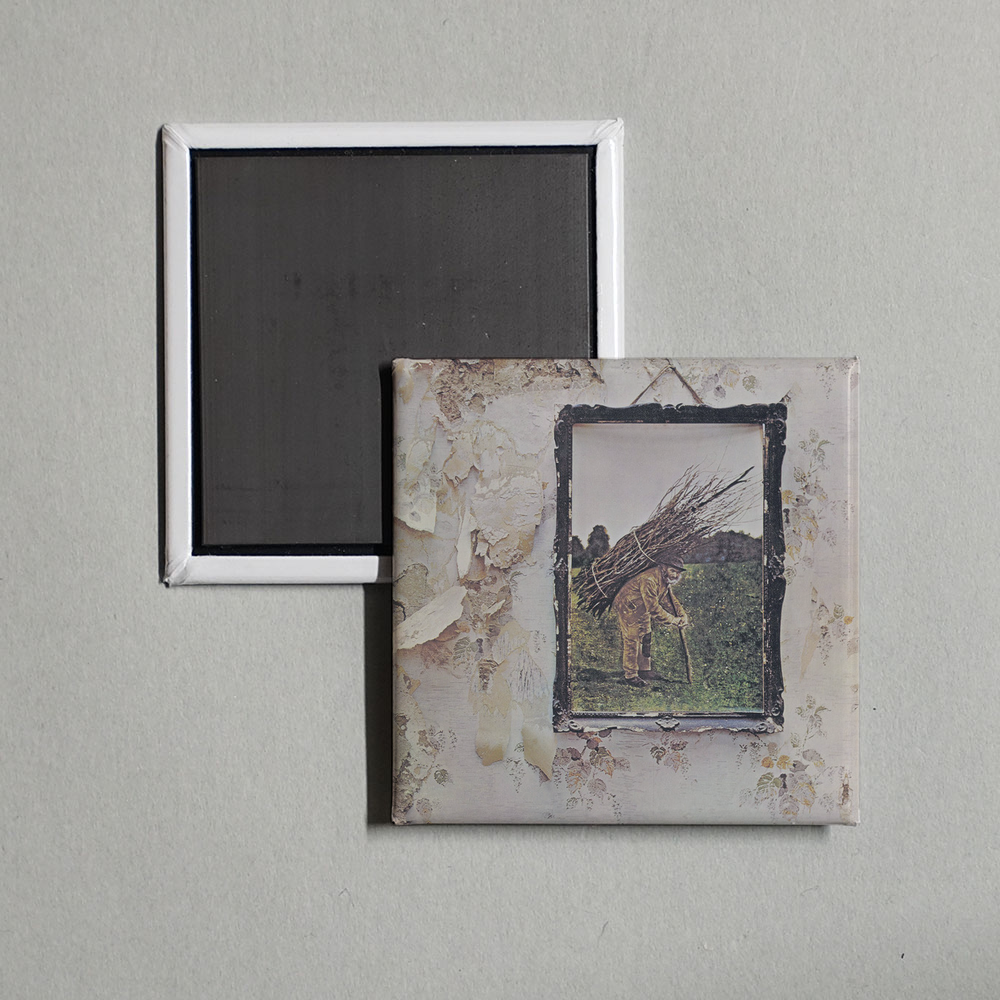 Led Zeppelin - Led Zeppelin IV (Remaster) Album Cover Fridge Magnet