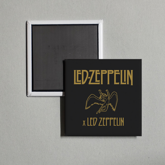 Led Zeppelin - Led Zeppelin x Led Zeppelin Album Cover Fridge Magnet