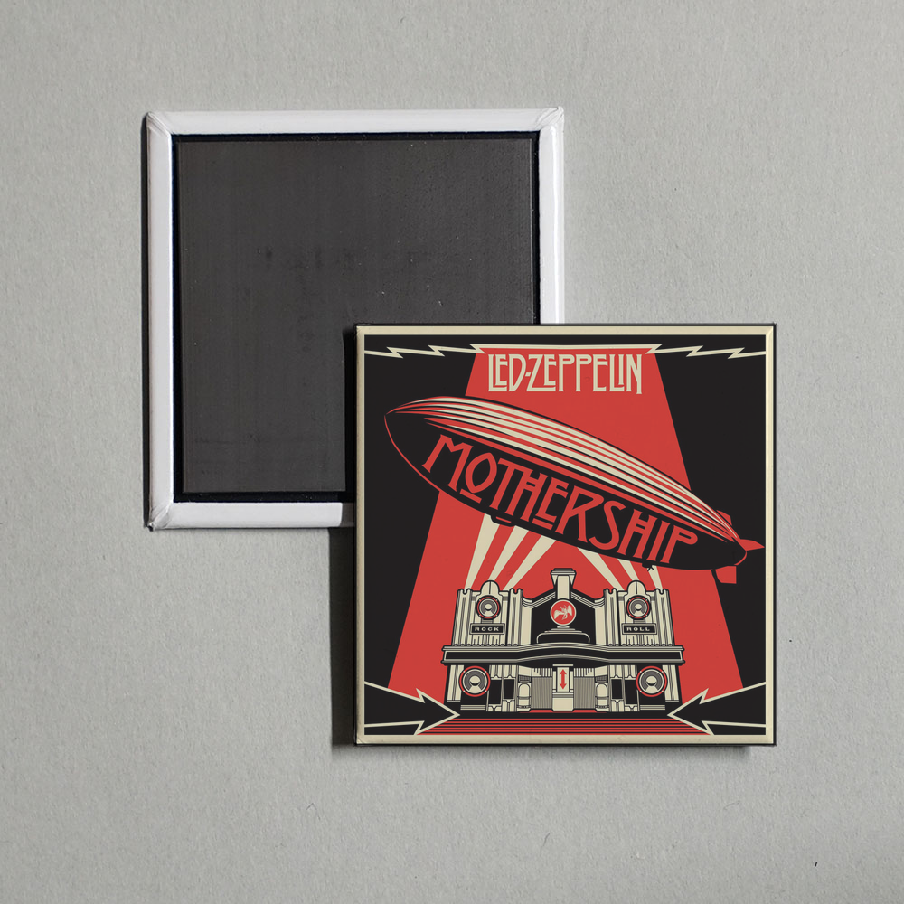 Led Zeppelin - Mothership (Remastered) Album Cover Fridge Magnet