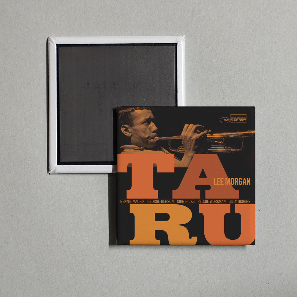 Lee Morgan - Taru Album Cover Fridge Magnet