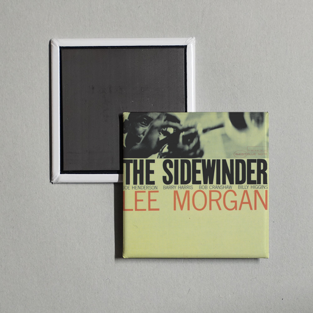 Lee Morgan - The Sidewinder (The Rudy Van Gelder Edition) Album Cover Fridge Magnet