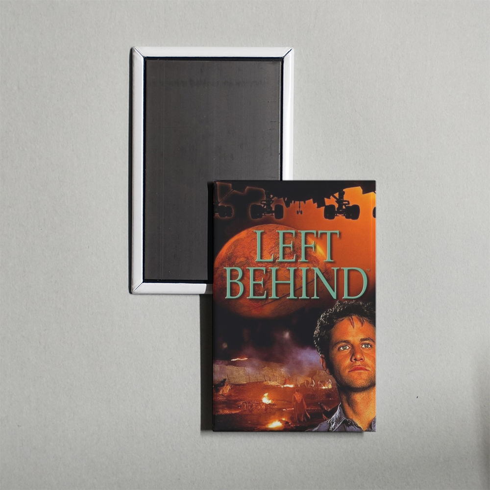 Left Behind Mini Movie Fridge Magnet