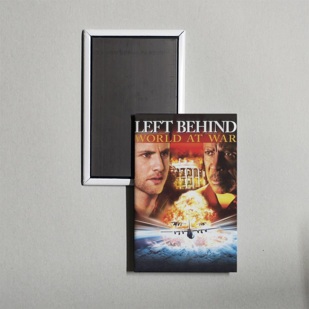 Left Behind World at War Mini Movie Fridge Magnet