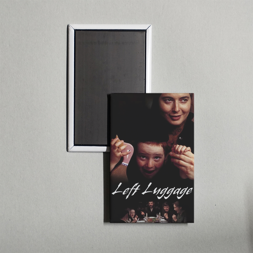 Left Luggage Mini Movie Fridge Magnet