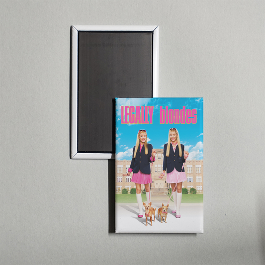 Legally Blondes Mini Movie Fridge Magnet
