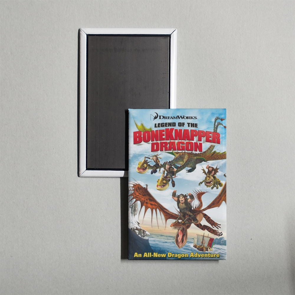 Legend of the BoneKnapper Dragon Mini Movie Fridge Magnet
