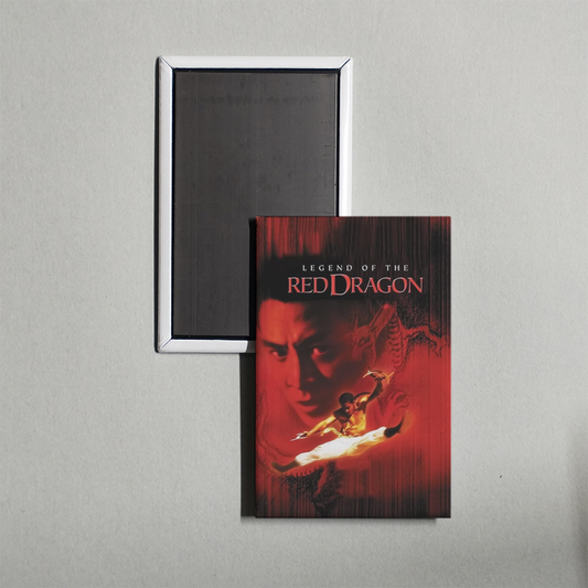 Legend of the Red Dragon Mini Movie Fridge Magnet