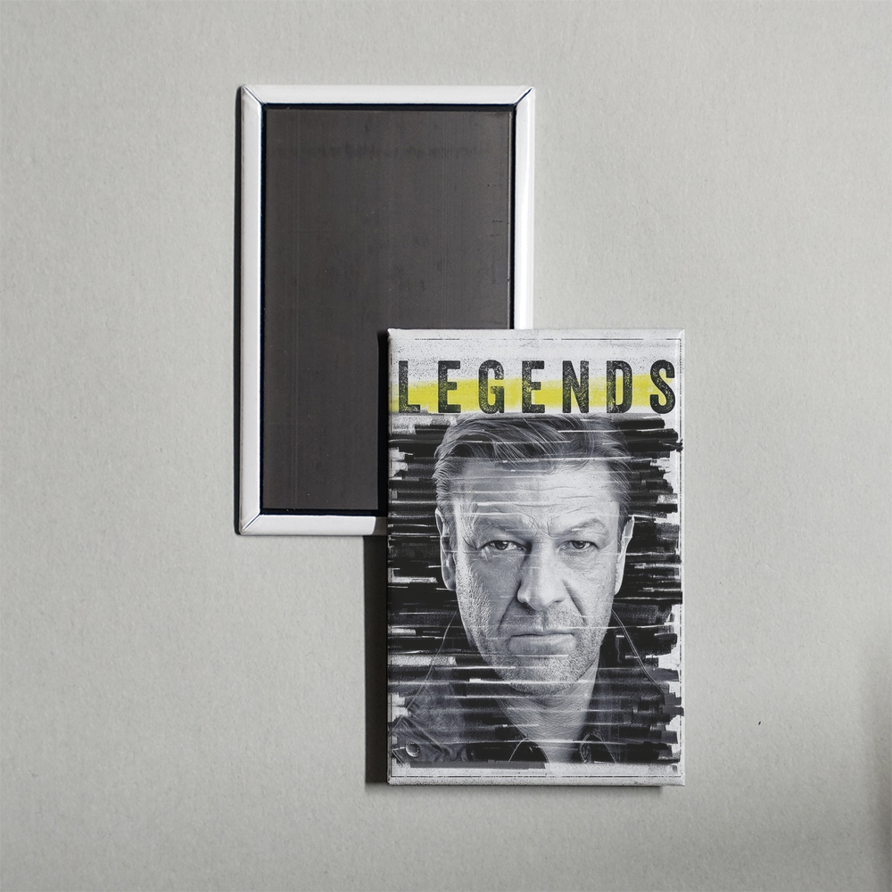 Legends TV Show Fridge Magnet