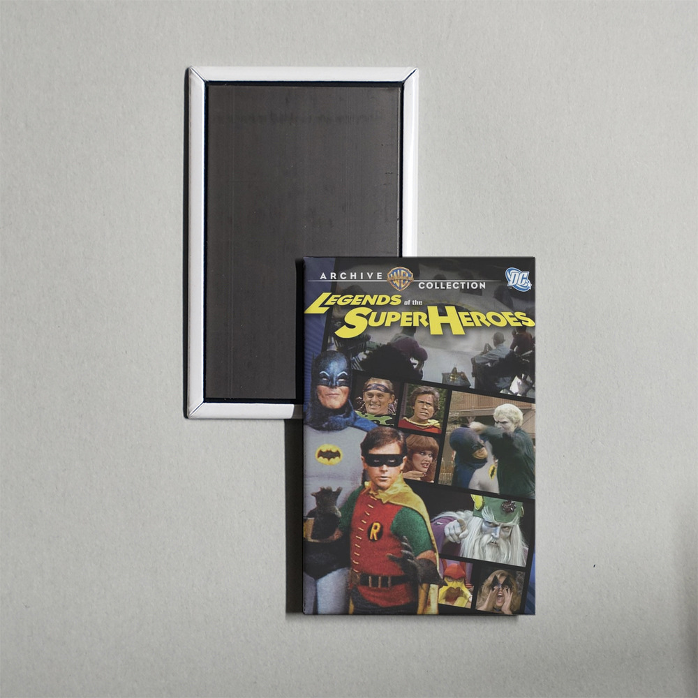 Legends of the Superheroes TV Show Fridge Magnet