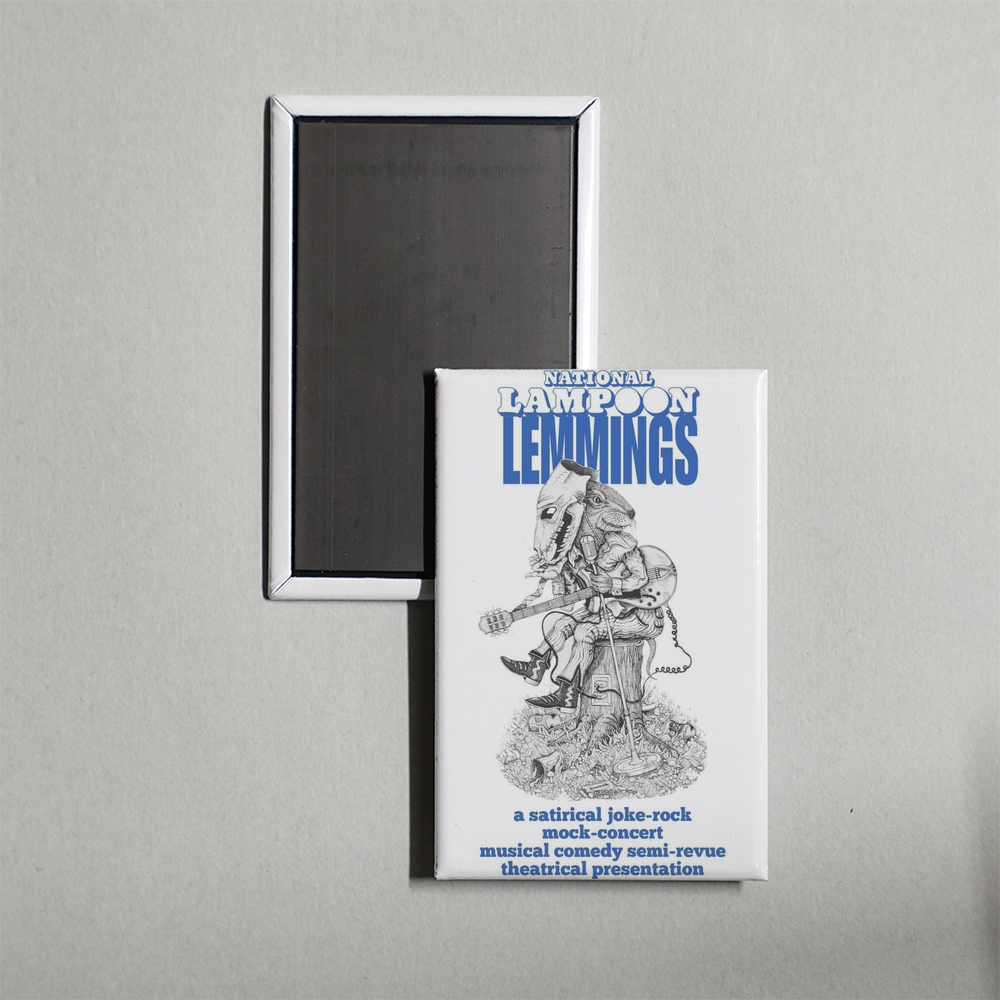 Lemmings Mini Movie Fridge Magnet