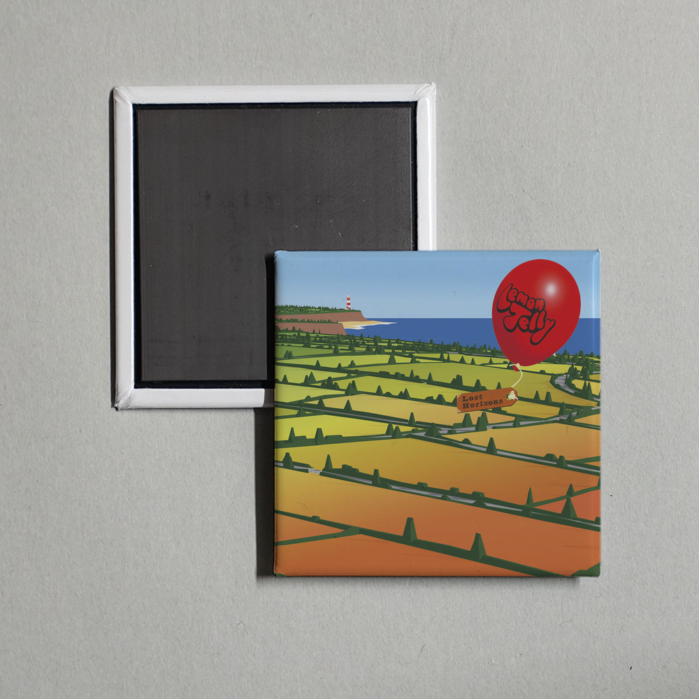 Lemon Jelly - Lost Horizons Album Cover Fridge Magnet