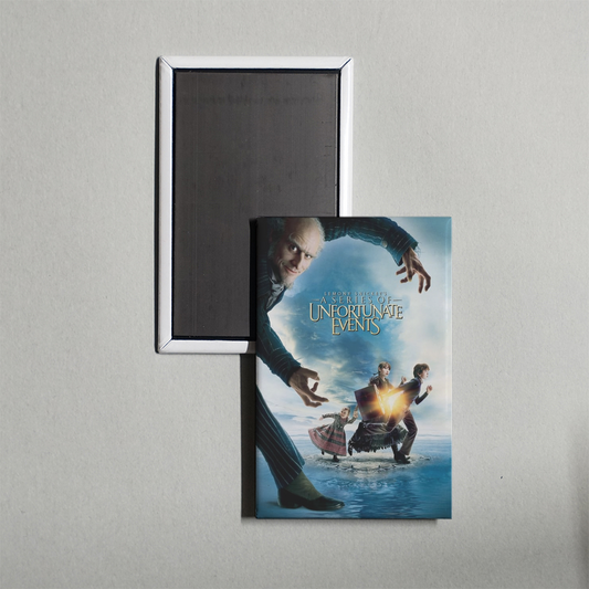 Lemony Snicket's A Series of Unfortunate Events Mini Movie Fridge Magnet