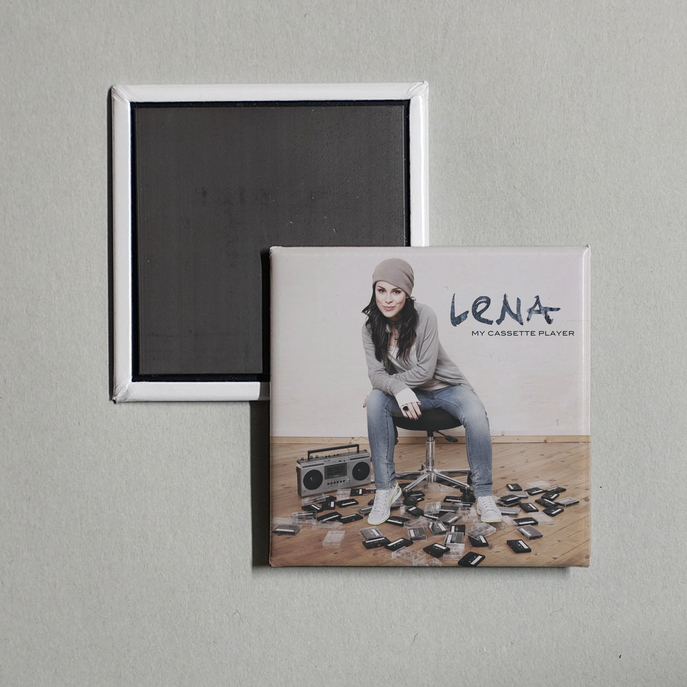 Lena - My Cassette Player Album Cover Fridge Magnet