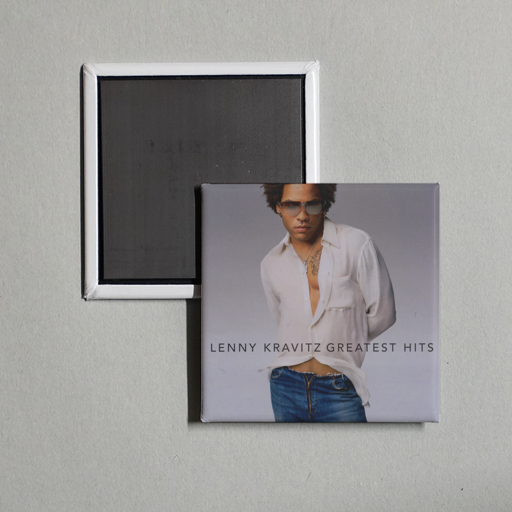 Lenny Kravitz - Greatest Hits Album Cover Fridge Magnet