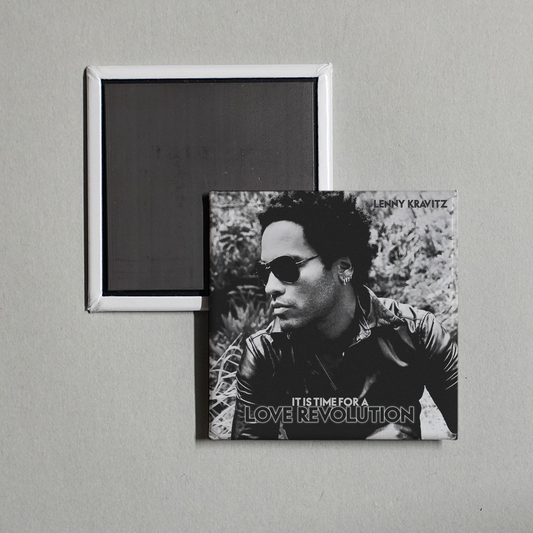 Lenny Kravitz - It Is Time For A Love Revolution Album Cover Fridge Magnet